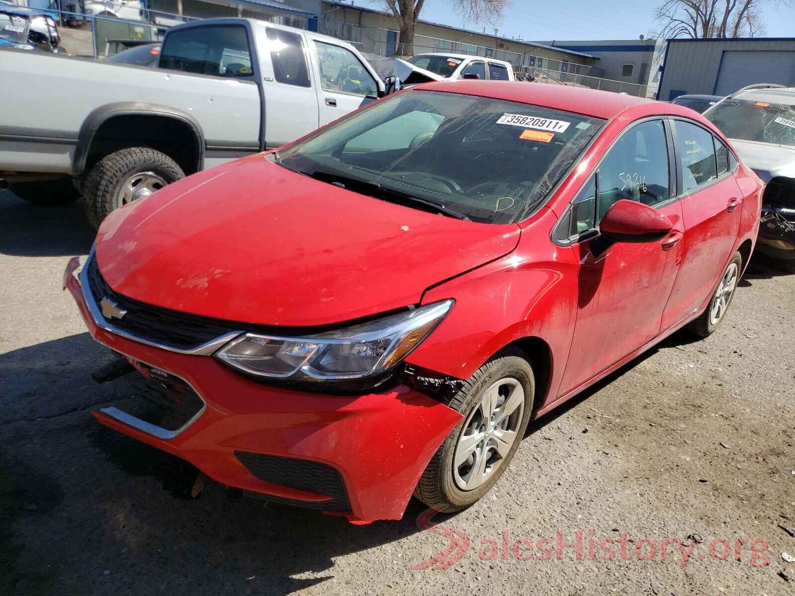 1G1BC5SM2J7122177 2018 CHEVROLET CRUZE