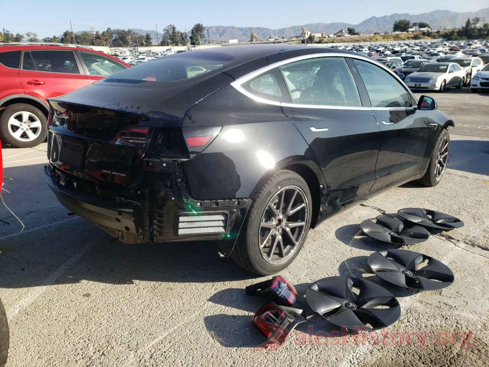 5YJ3E1EBXJF130823 2018 TESLA MODEL 3