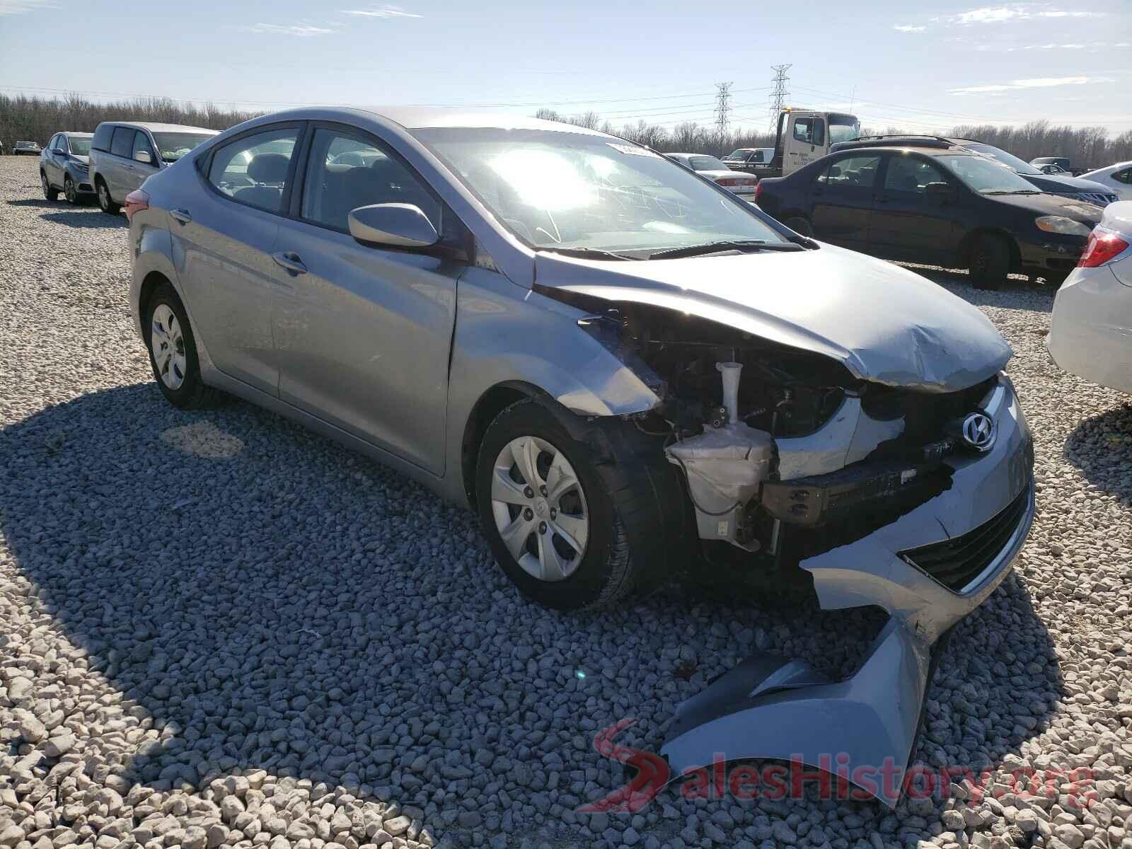 5NPDH4AE9GH726660 2016 HYUNDAI ELANTRA