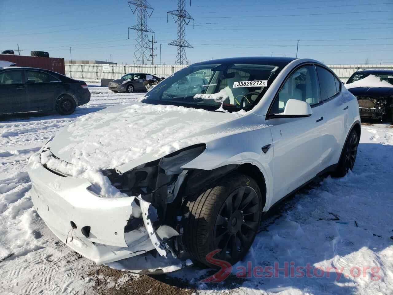 5YJYGDEE7LF040463 2020 TESLA MODEL Y