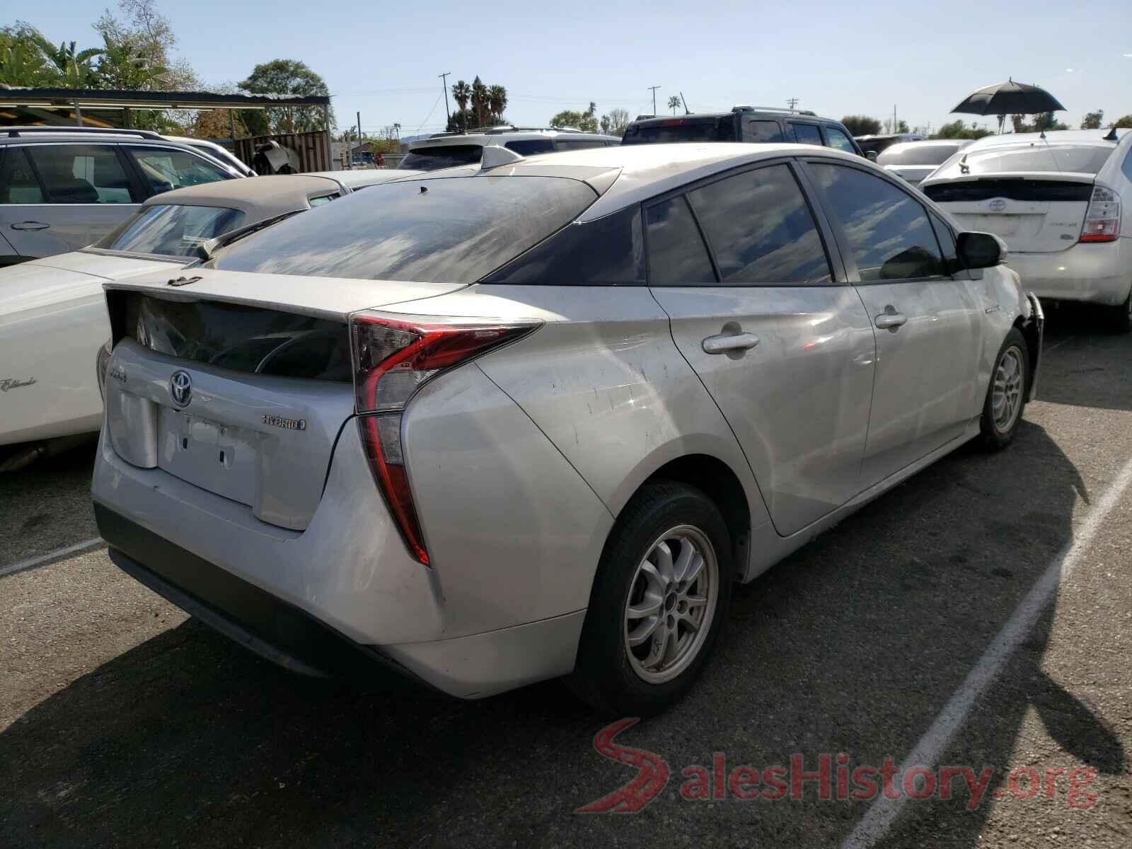 JTDKBRFUXG3000419 2016 TOYOTA PRIUS