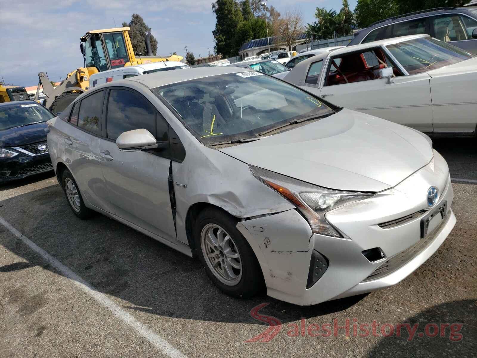 JTDKBRFUXG3000419 2016 TOYOTA PRIUS