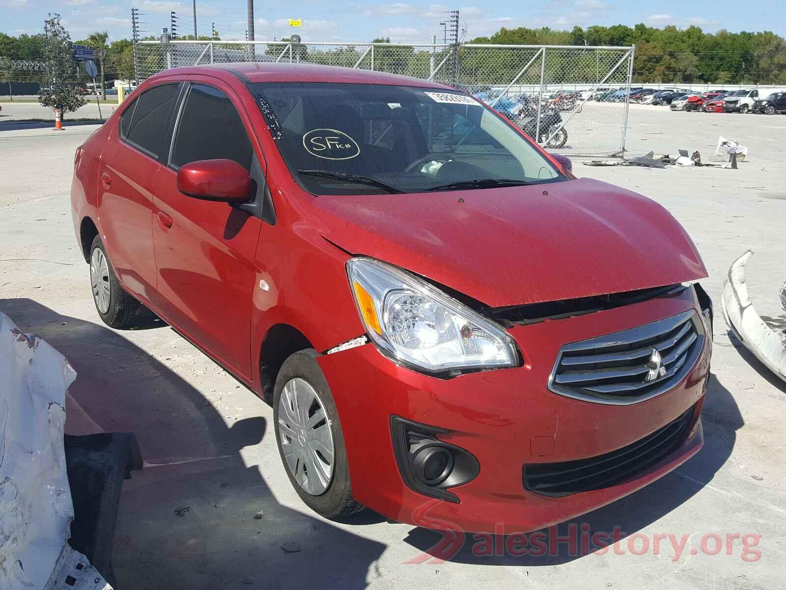 ML32F3FJ3JHF14958 2018 MITSUBISHI MIRAGE