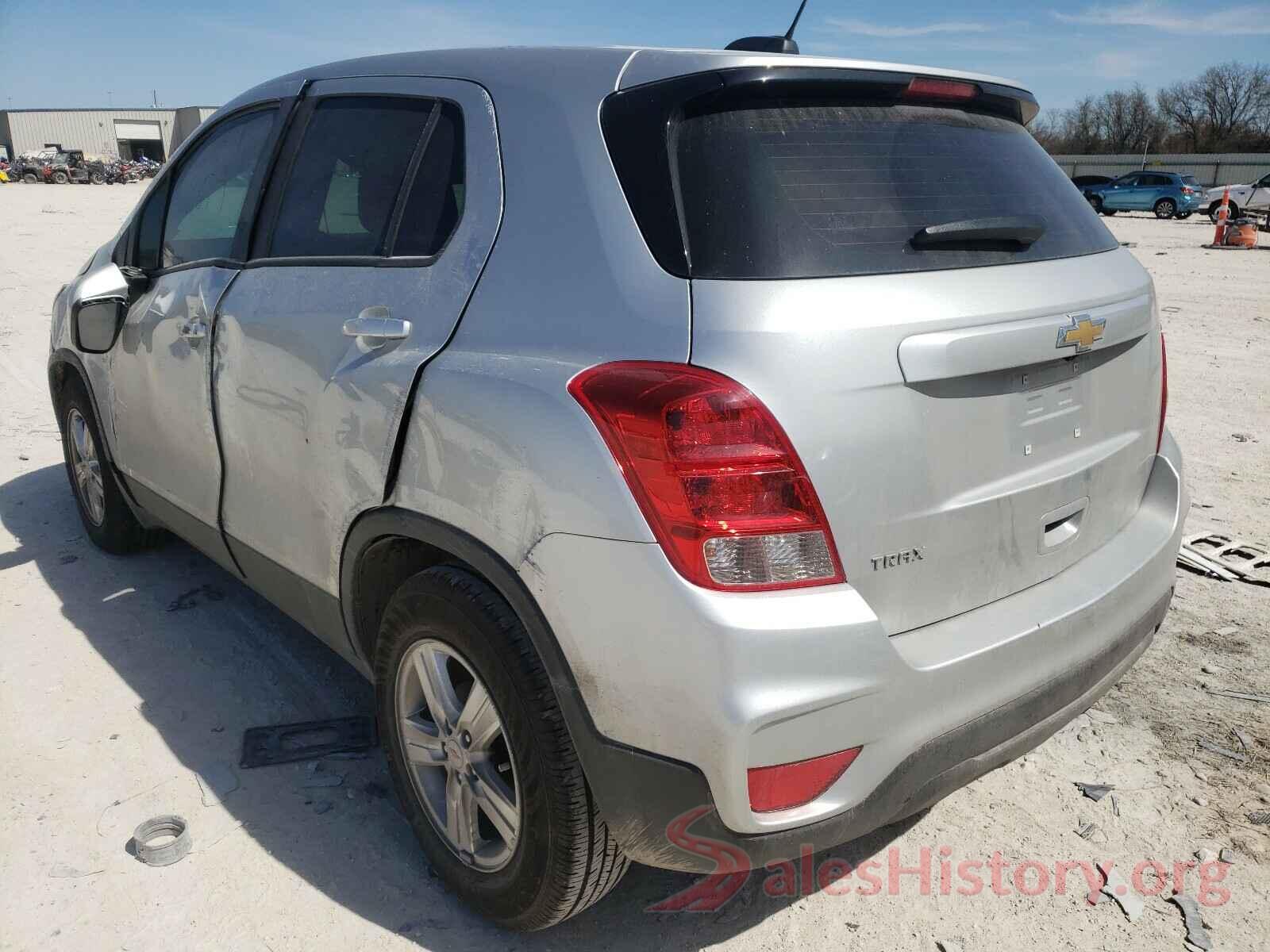 KL7CJKSB1LB325993 2020 CHEVROLET TRAX