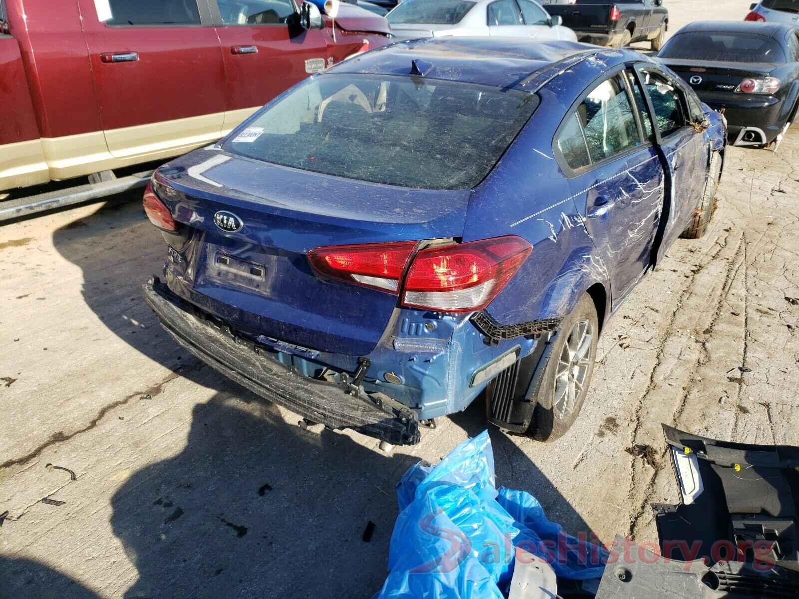 3KPFK4A7XHE160980 2017 KIA FORTE