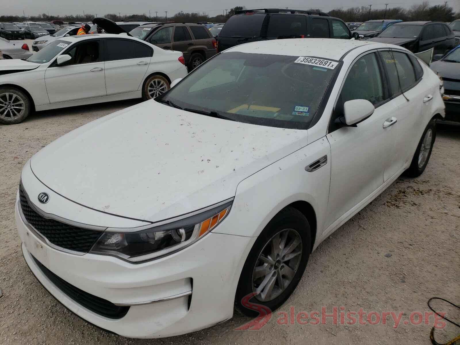 KNAGT4L33J5216154 2018 KIA OPTIMA