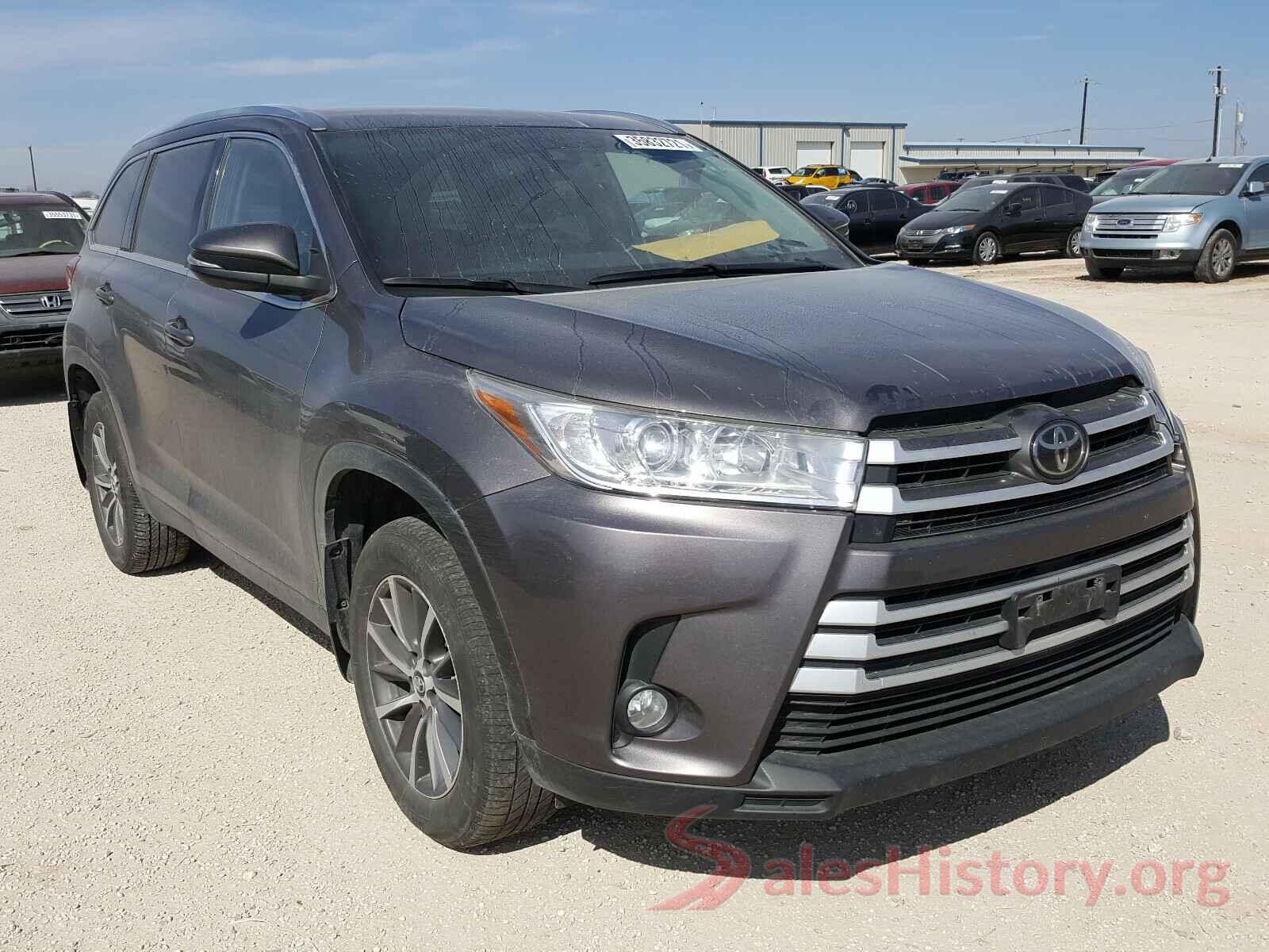 5TDJZRFH8KS581114 2019 TOYOTA HIGHLANDER