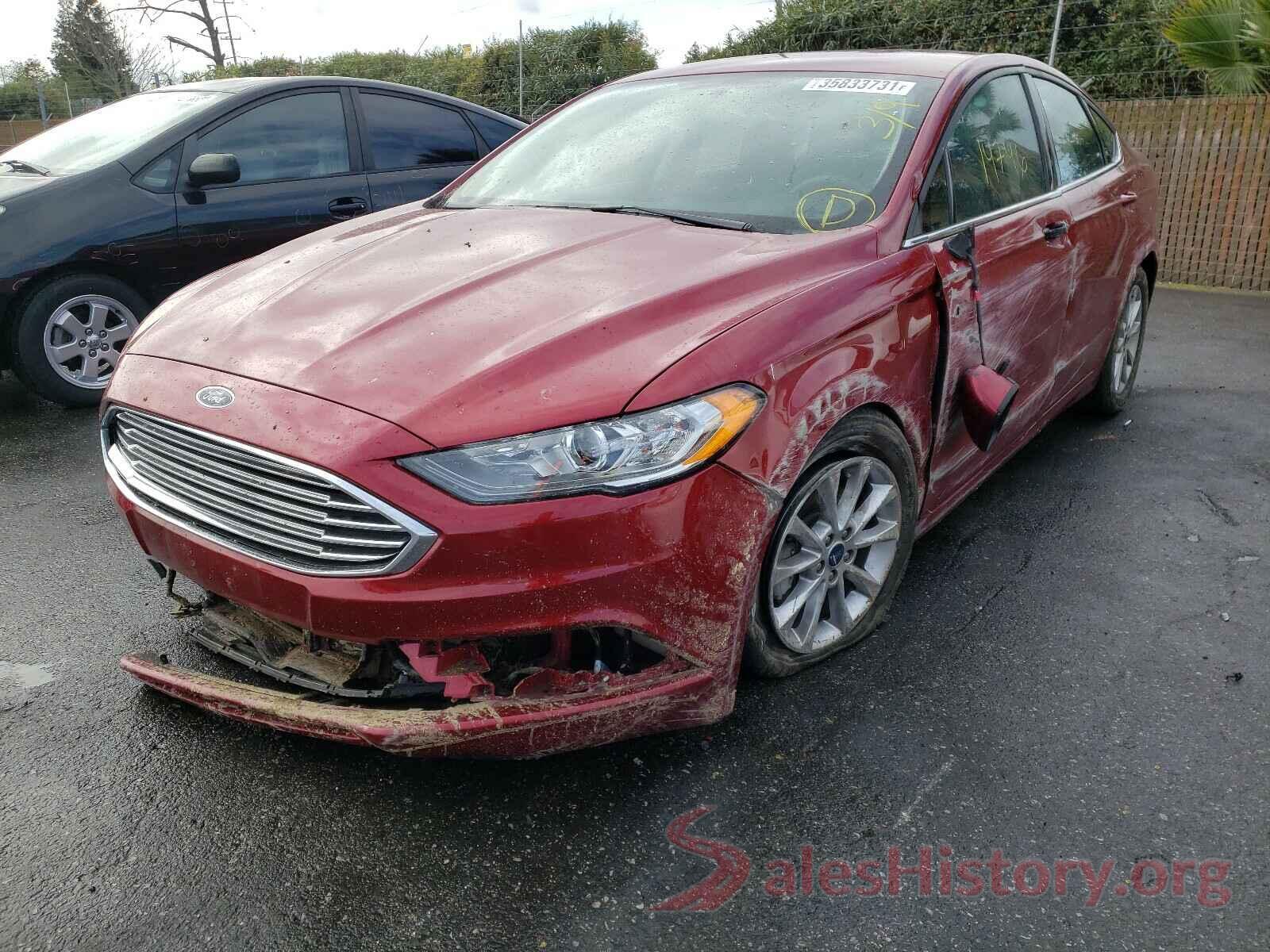 3FA6P0H7XHR293768 2017 FORD FUSION