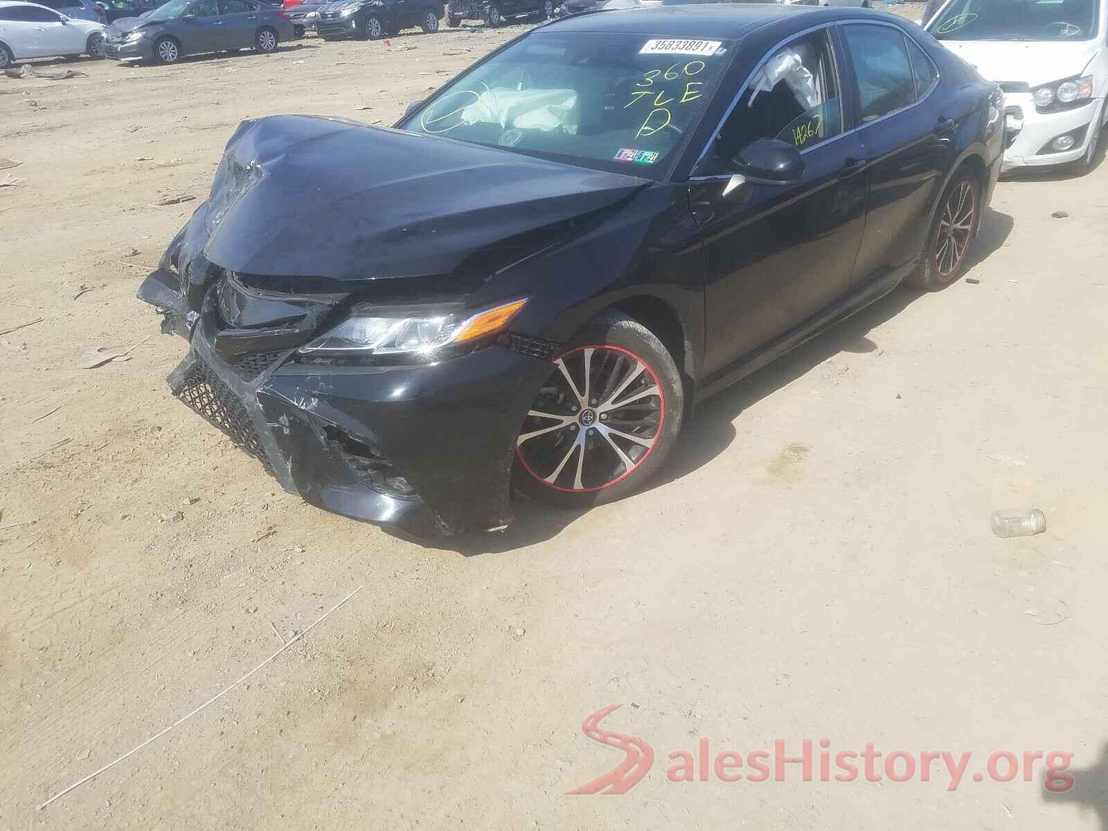 4T1B11HK8KU741490 2019 TOYOTA CAMRY