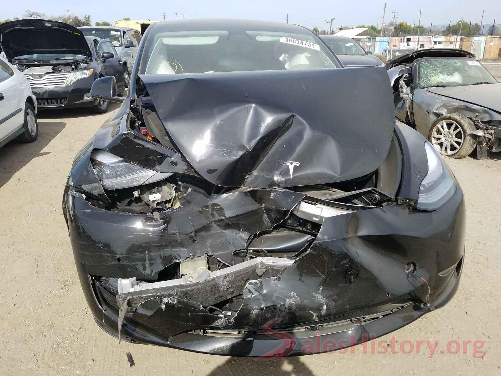 5YJYGDEE8MF089348 2021 TESLA MODEL Y