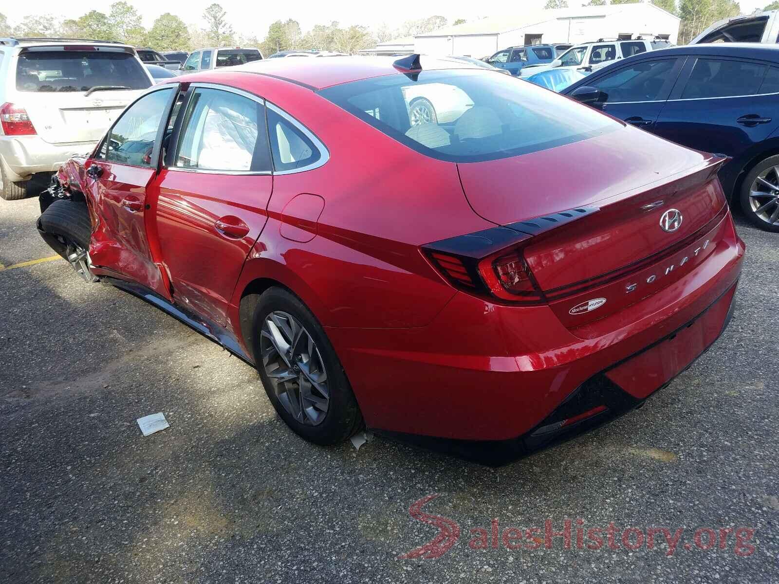 5NPEL4JA8LH058974 2020 HYUNDAI SONATA