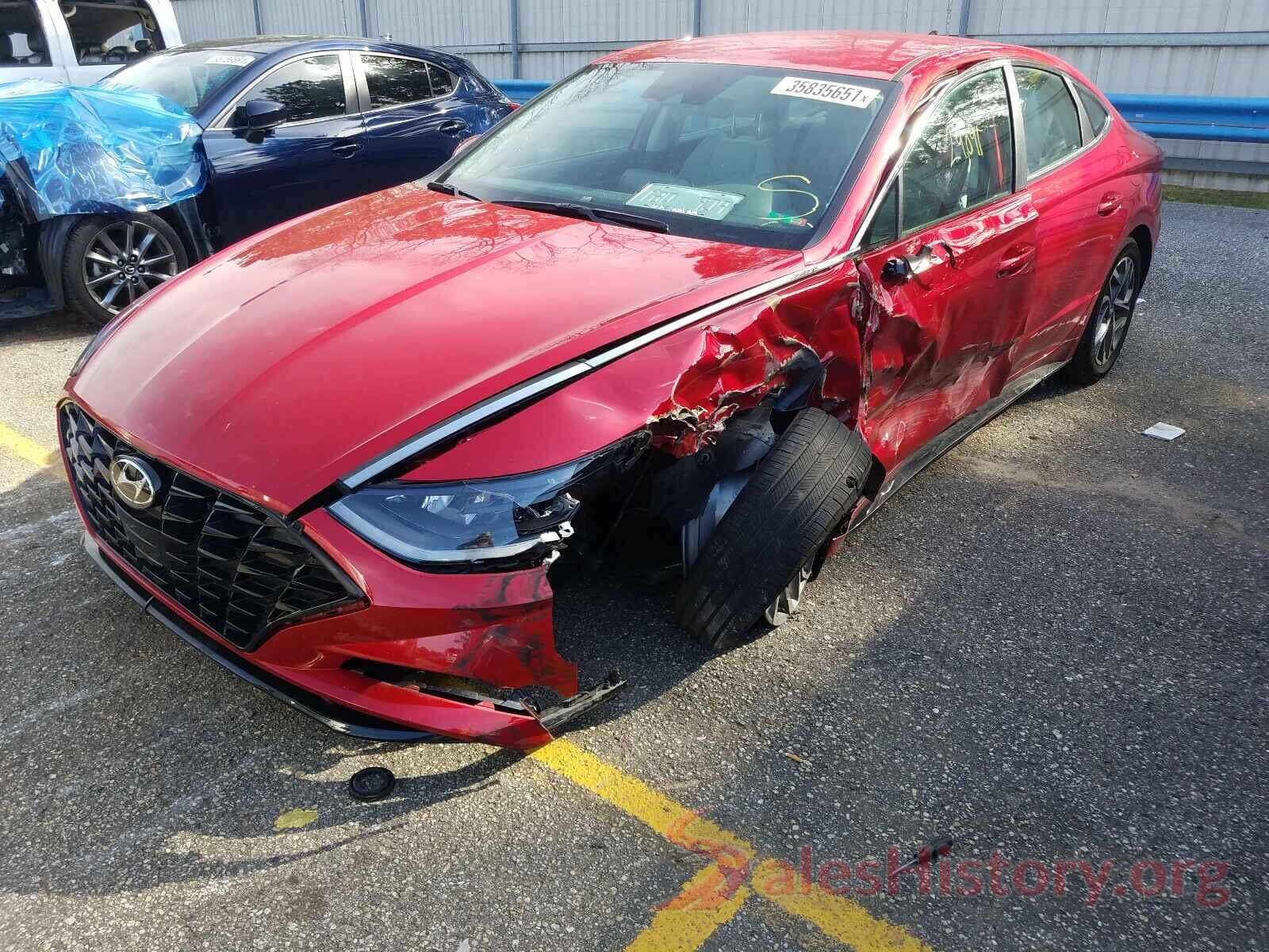 5NPEL4JA8LH058974 2020 HYUNDAI SONATA