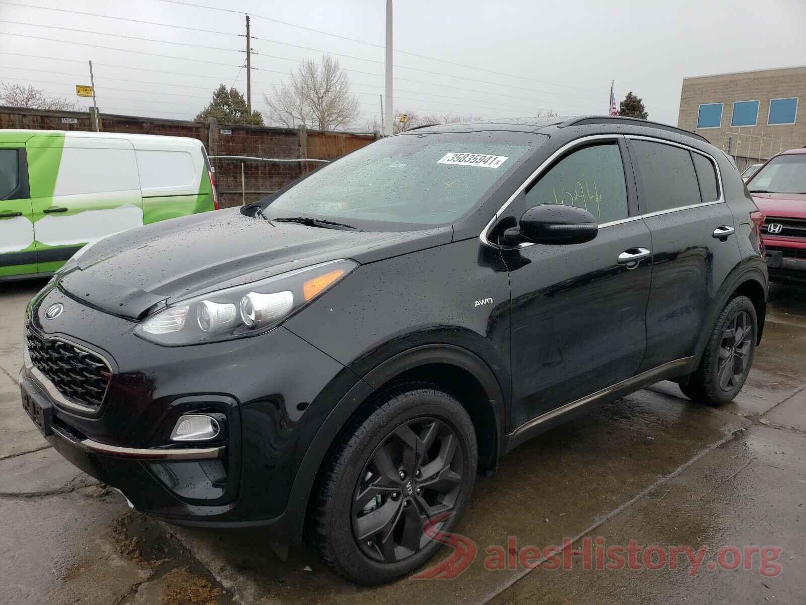 KNDP6CACXL7827278 2020 KIA SPORTAGE