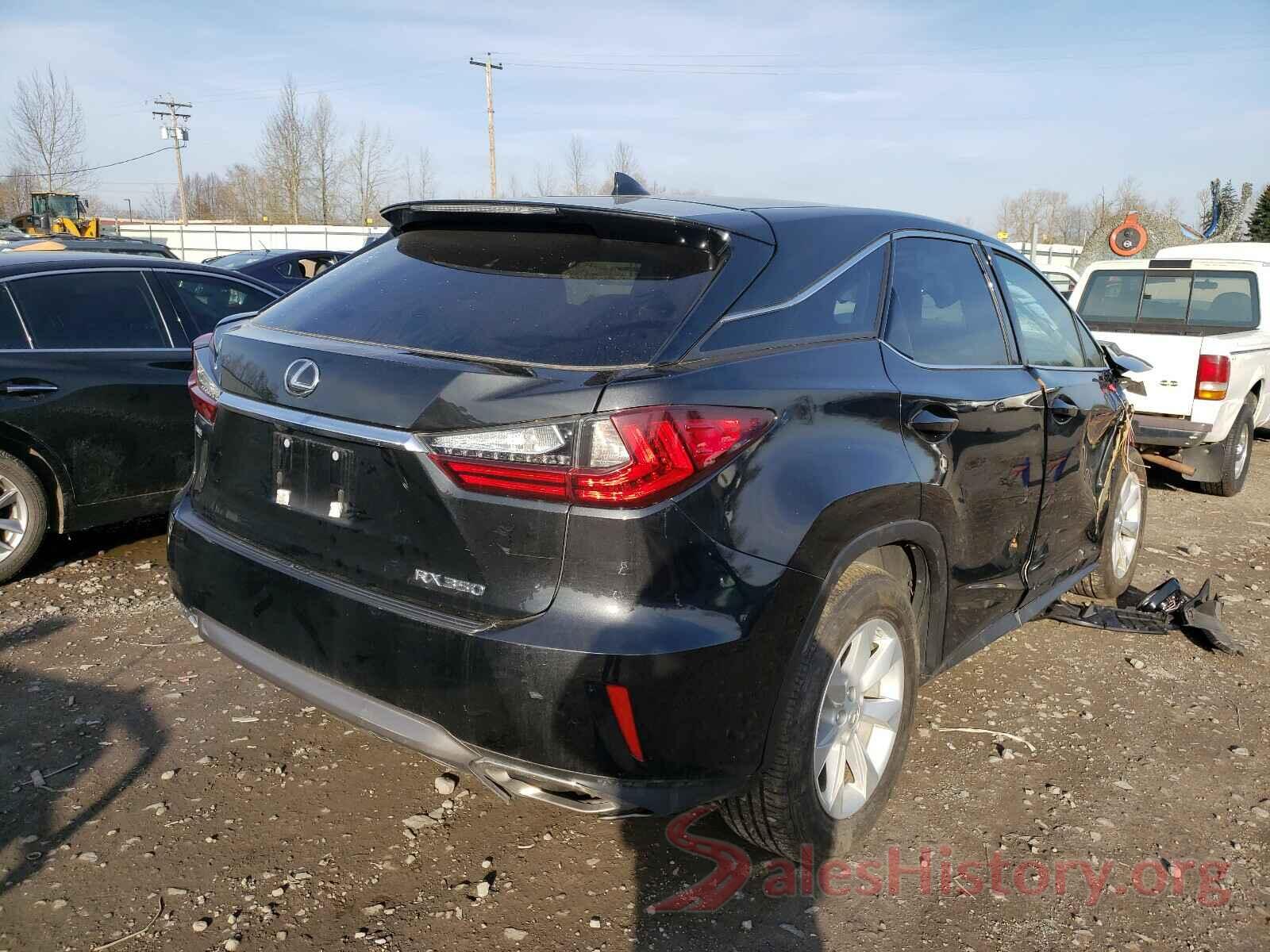 2T2BZMCA7HC091663 2017 LEXUS RX350