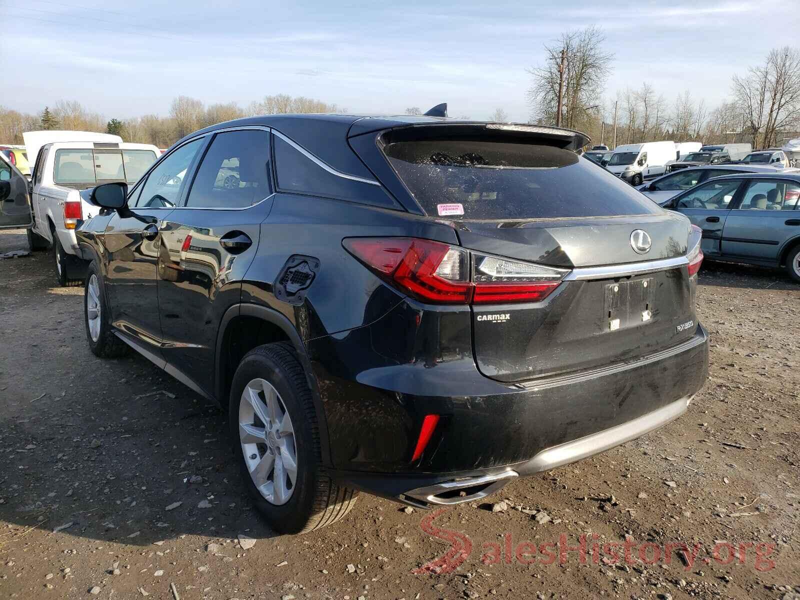 2T2BZMCA7HC091663 2017 LEXUS RX350