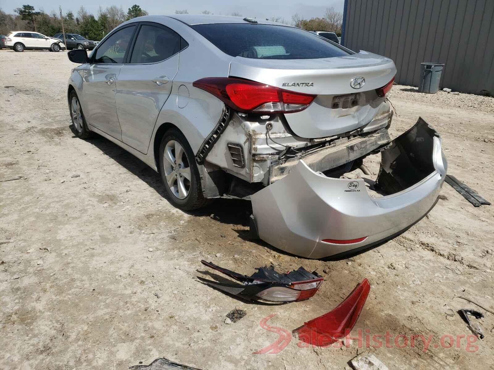 KMHDH4AE2GU575789 2016 HYUNDAI ELANTRA