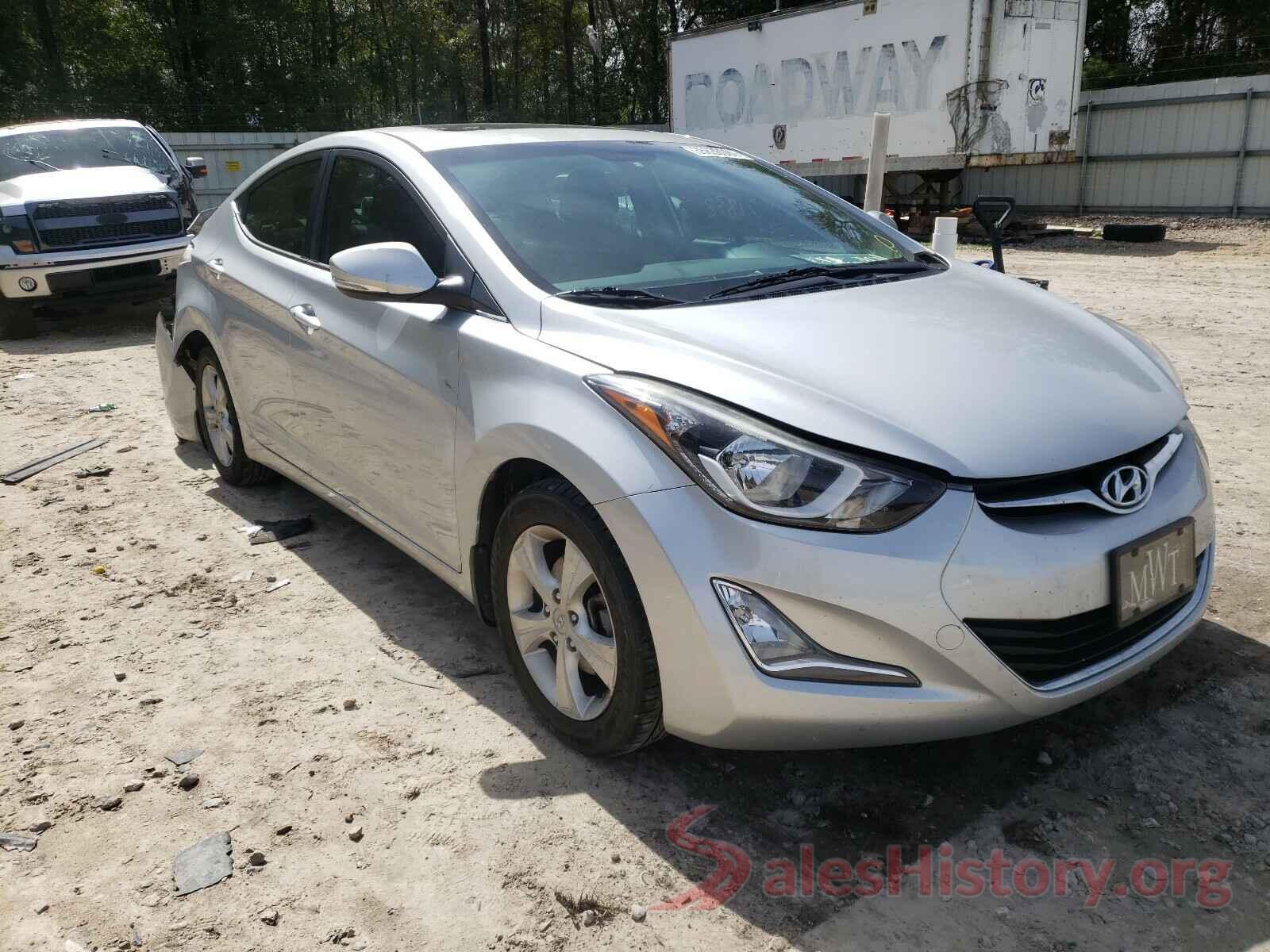 KMHDH4AE2GU575789 2016 HYUNDAI ELANTRA