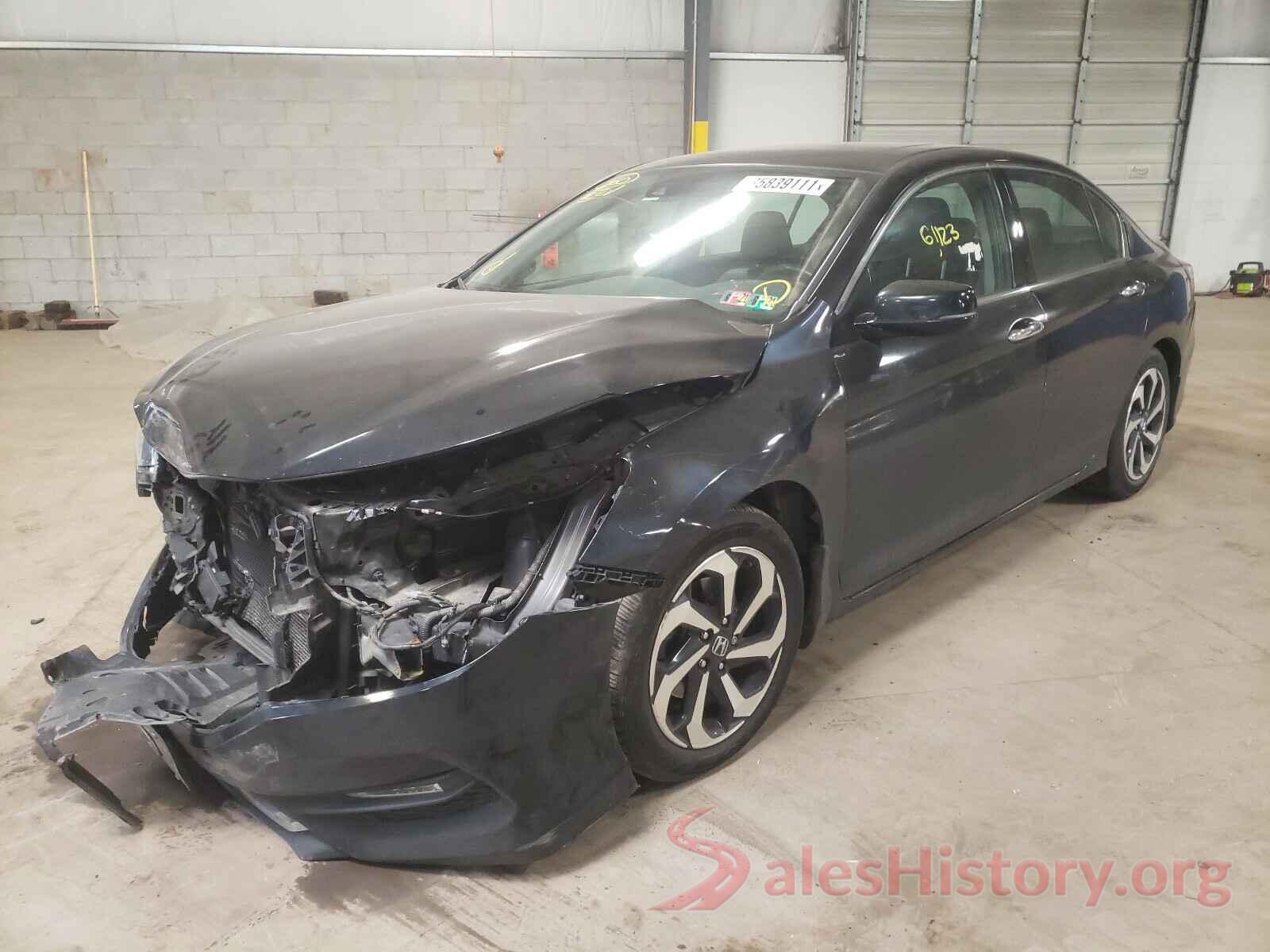 1HGCR3F01GA005807 2016 HONDA ACCORD