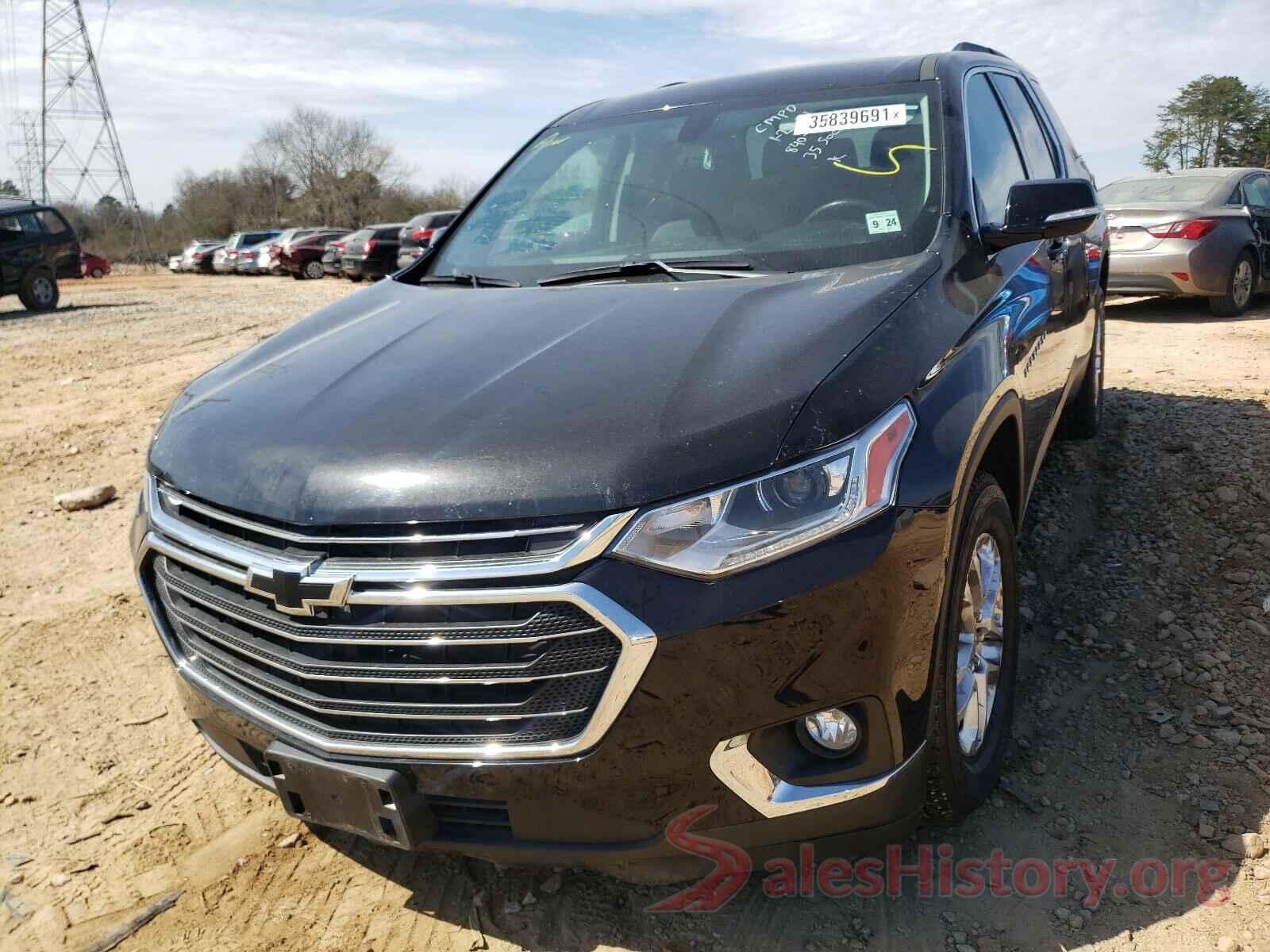 1GNERGKW6KJ303021 2019 CHEVROLET TRAVERSE