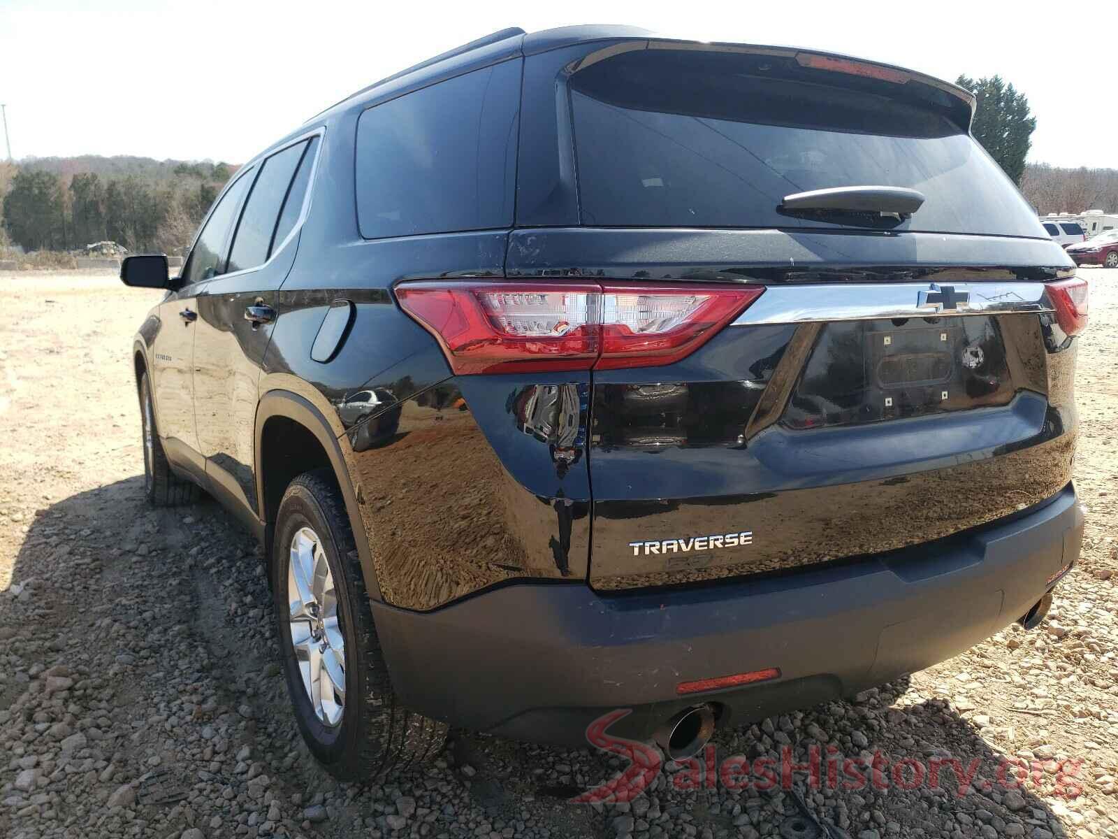 1GNERGKW6KJ303021 2019 CHEVROLET TRAVERSE