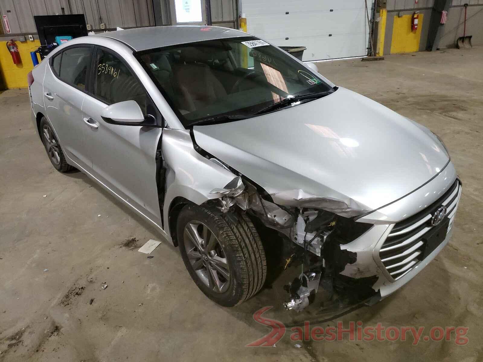 5NPD84LF8JH245621 2018 HYUNDAI ELANTRA