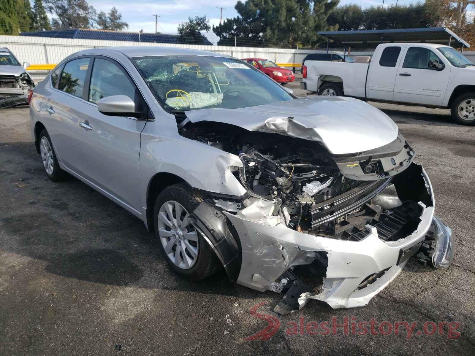 3N1AB7AP5HY411059 2017 NISSAN SENTRA