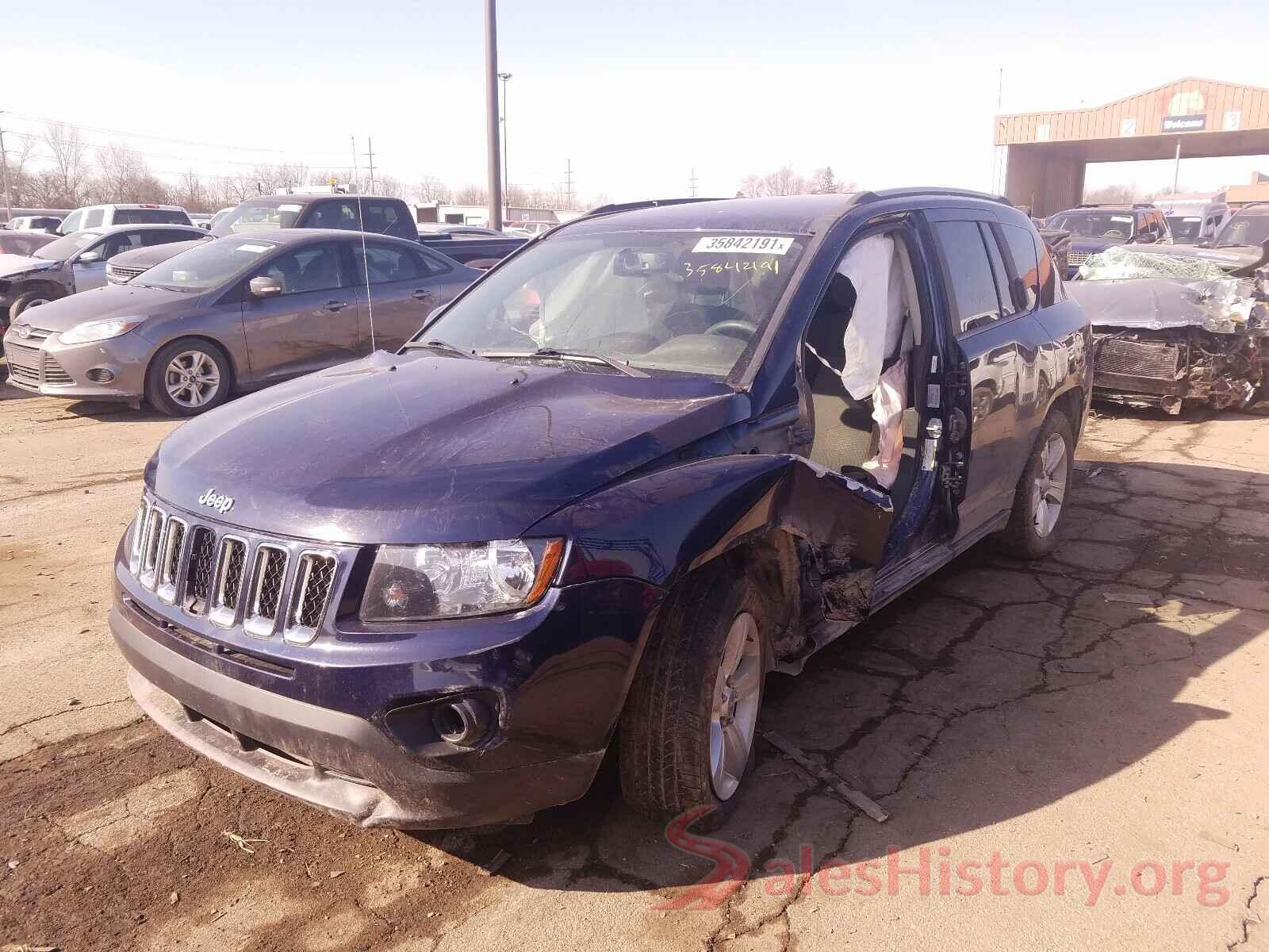 1C4NJCBA8HD146581 2017 JEEP COMPASS