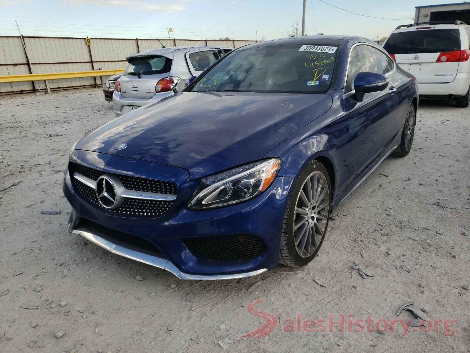 WDDWJ4JB8HF450525 2017 MERCEDES-BENZ C CLASS