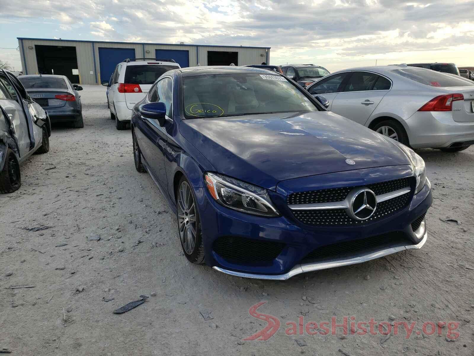 WDDWJ4JB8HF450525 2017 MERCEDES-BENZ C CLASS