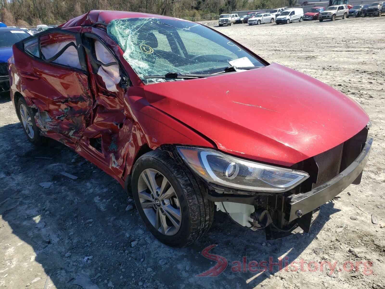 KMHD84LF2HU229295 2017 HYUNDAI ELANTRA