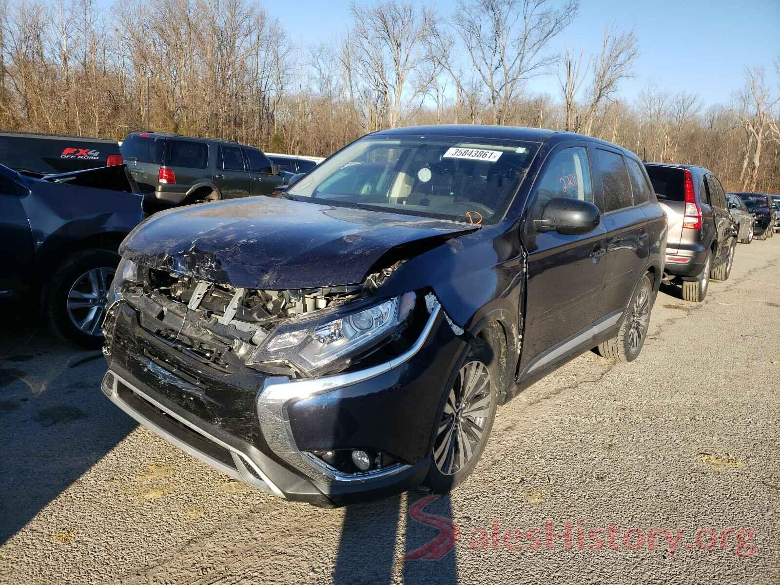 JA4AD2A35KZ017107 2019 MITSUBISHI OUTLANDER