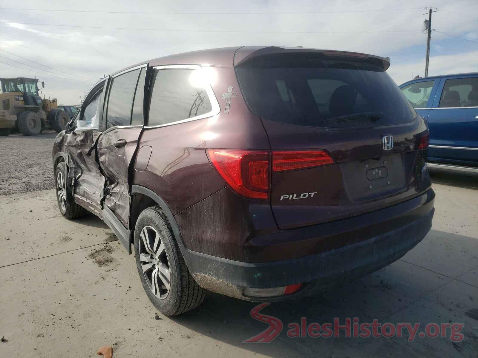 5FNYF6H33HB034451 2017 HONDA PILOT