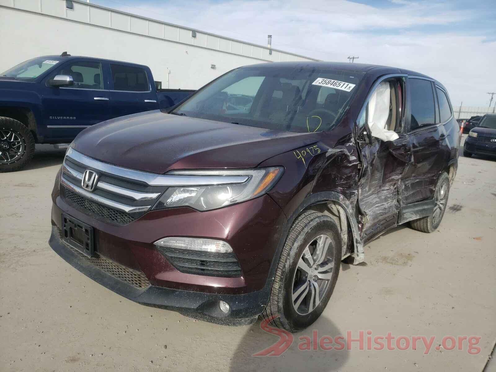 5FNYF6H33HB034451 2017 HONDA PILOT