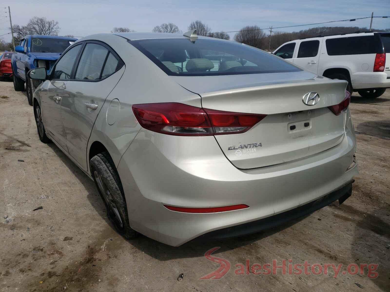 5NPD84LF4HH207636 2017 HYUNDAI ELANTRA