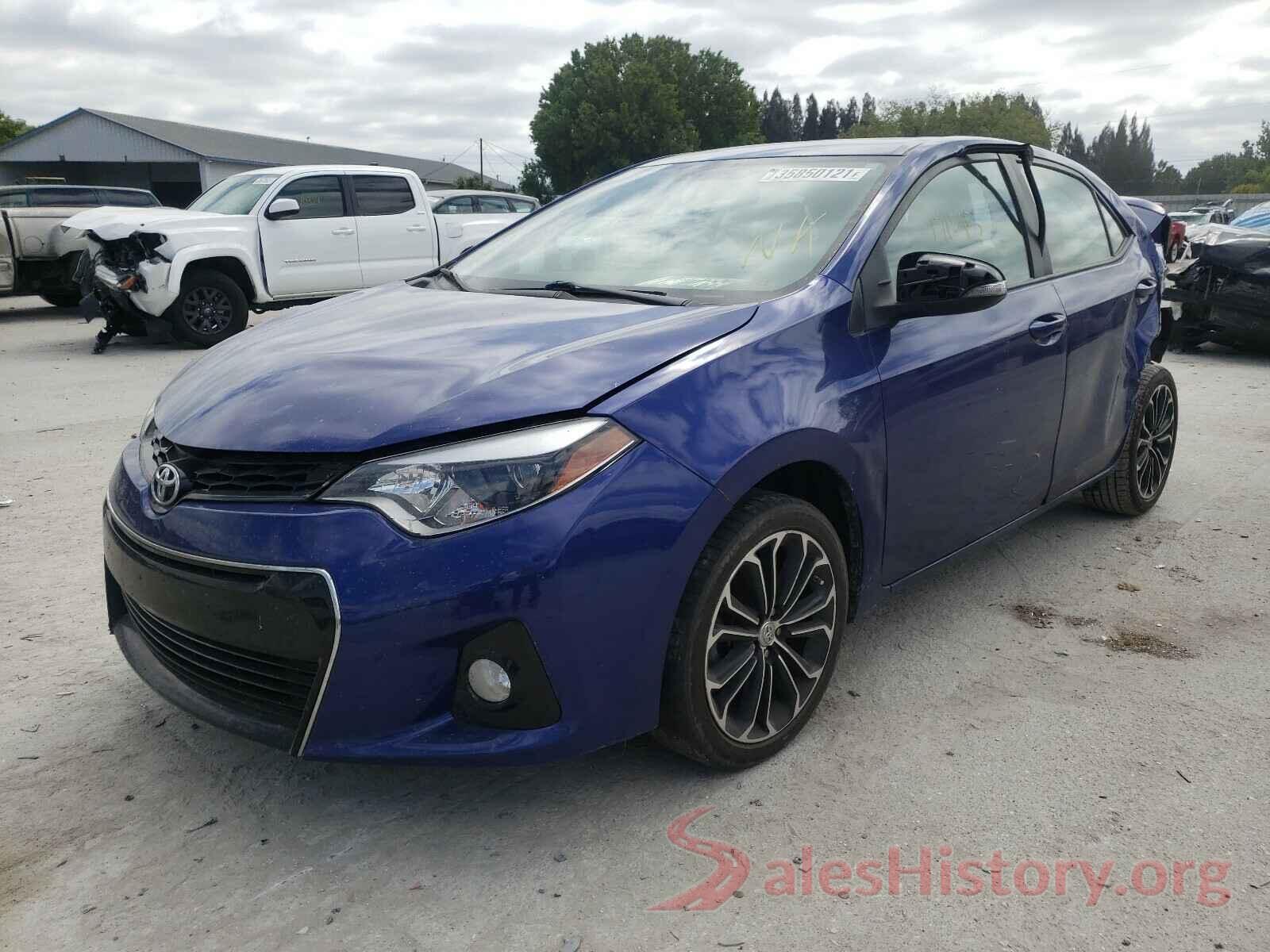 5YFBURHE0GP554172 2016 TOYOTA COROLLA