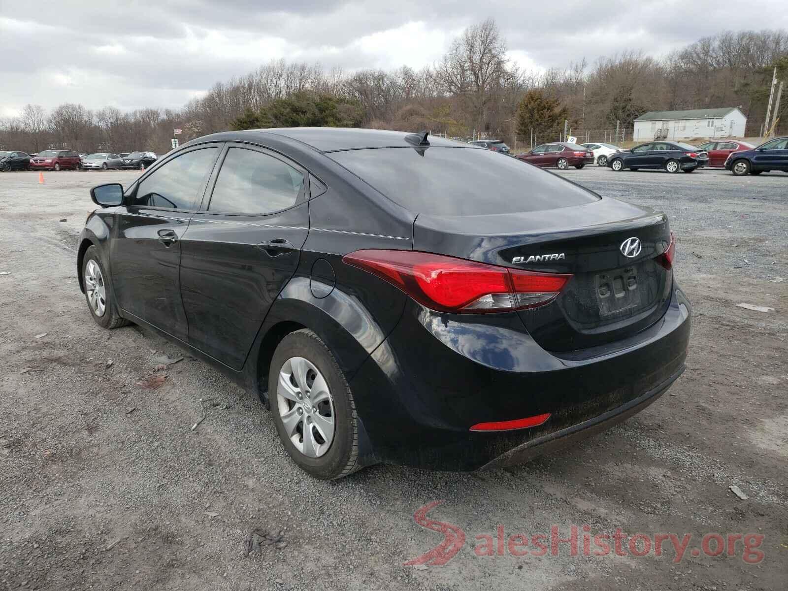 5NPDH4AE6GH770776 2016 HYUNDAI ELANTRA