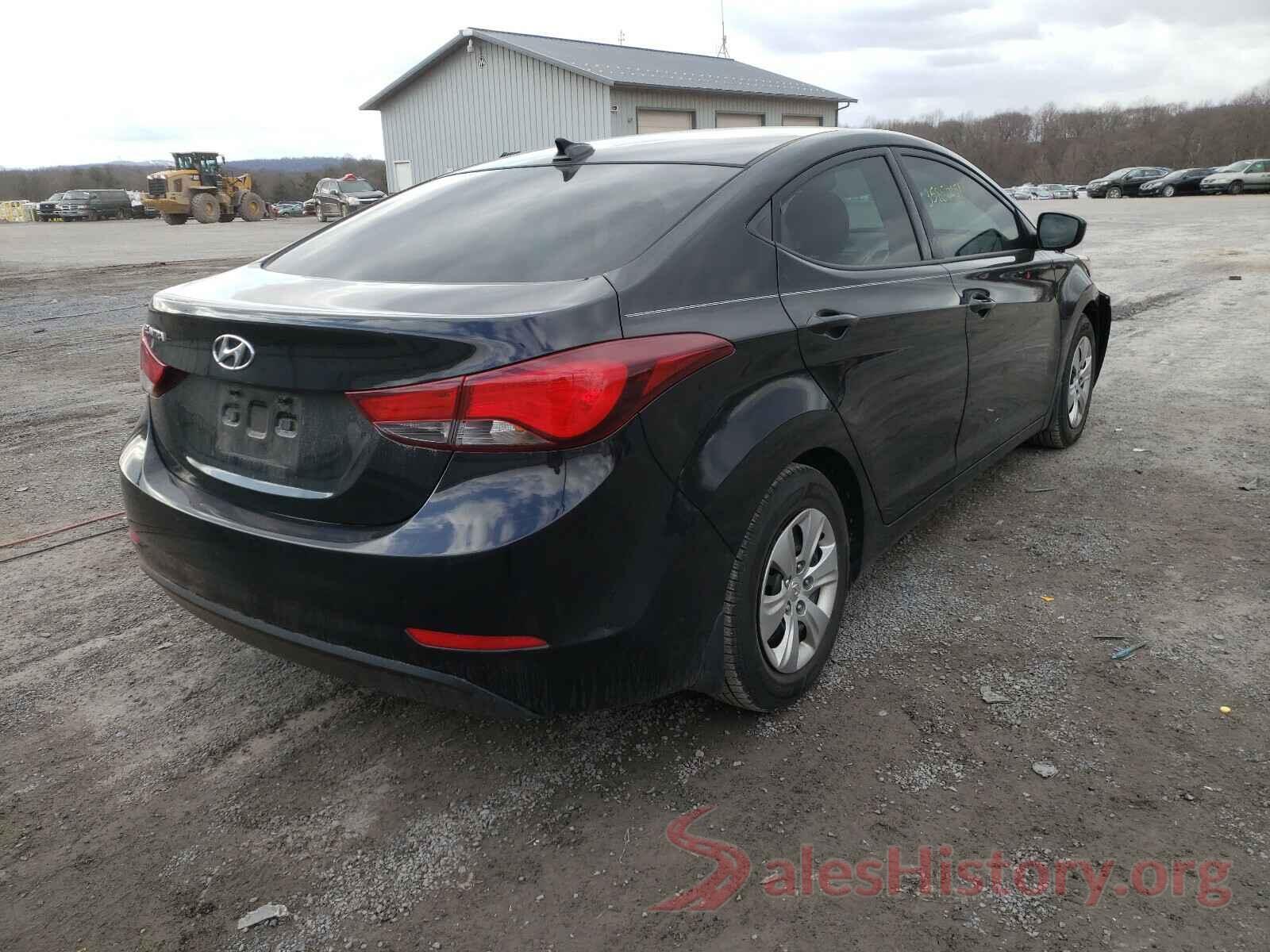 5NPDH4AE6GH770776 2016 HYUNDAI ELANTRA