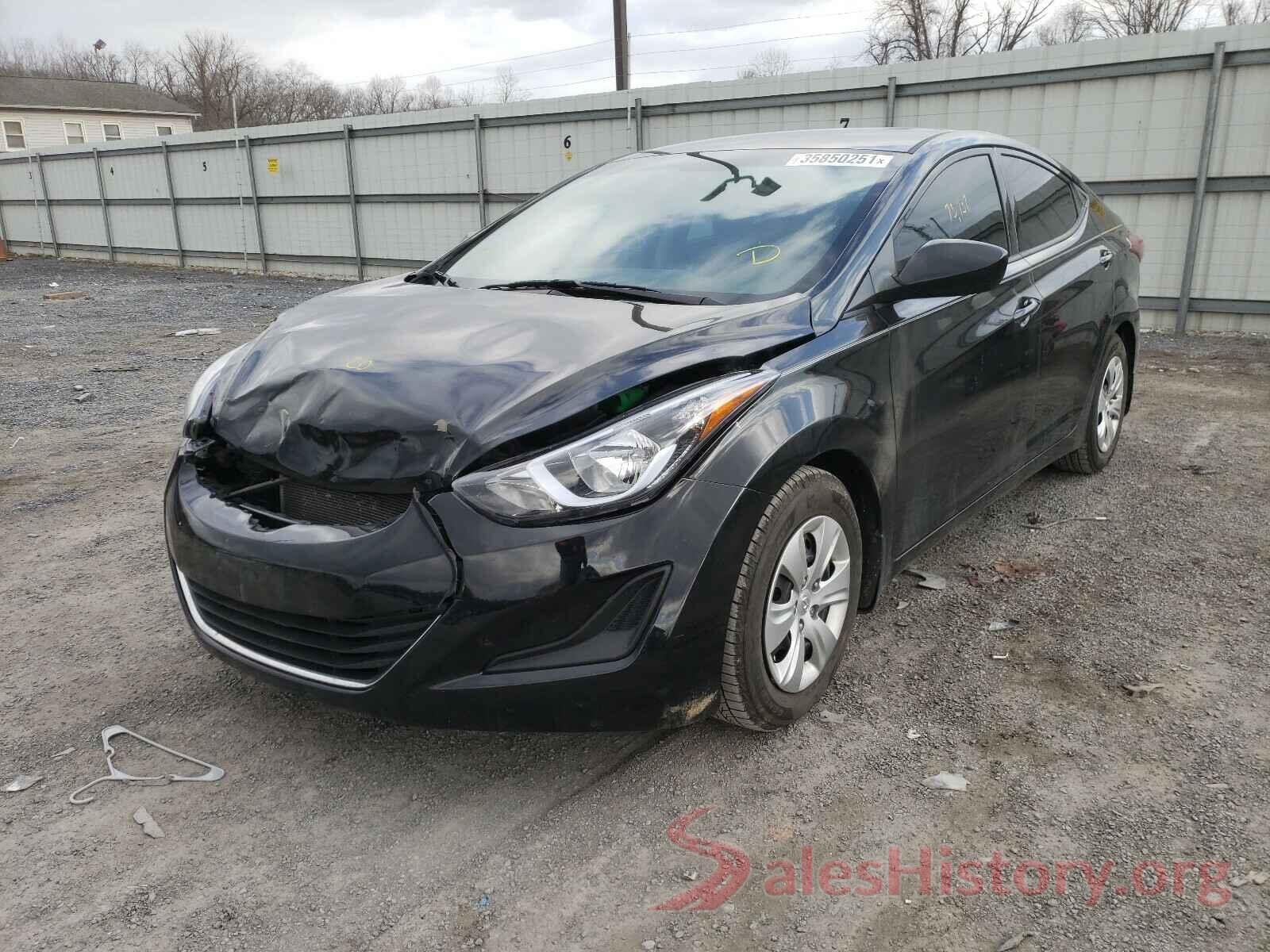 5NPDH4AE6GH770776 2016 HYUNDAI ELANTRA