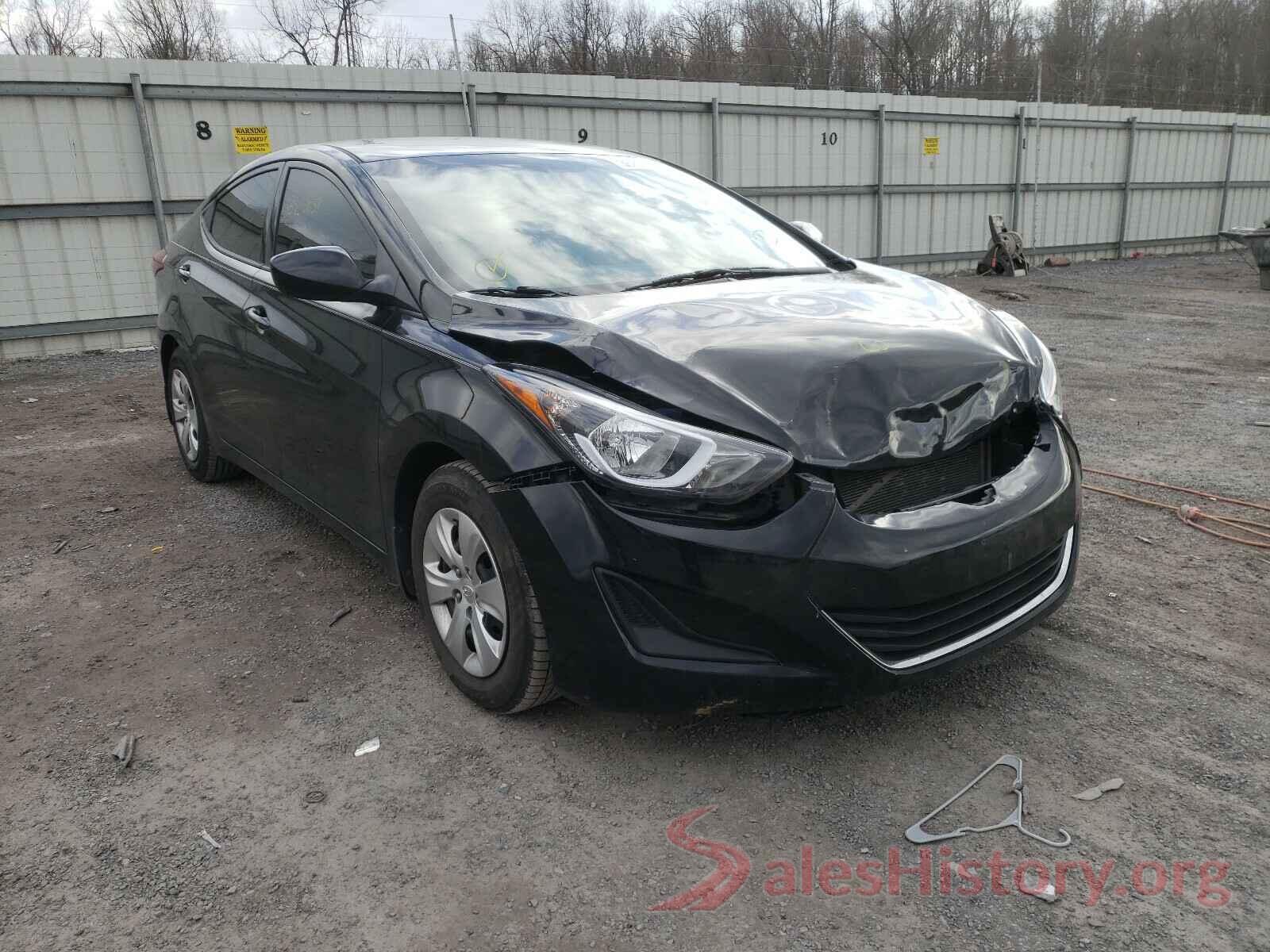 5NPDH4AE6GH770776 2016 HYUNDAI ELANTRA