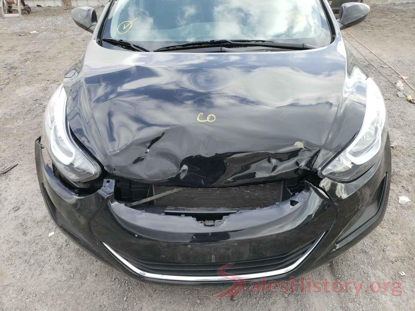 5NPDH4AE6GH770776 2016 HYUNDAI ELANTRA