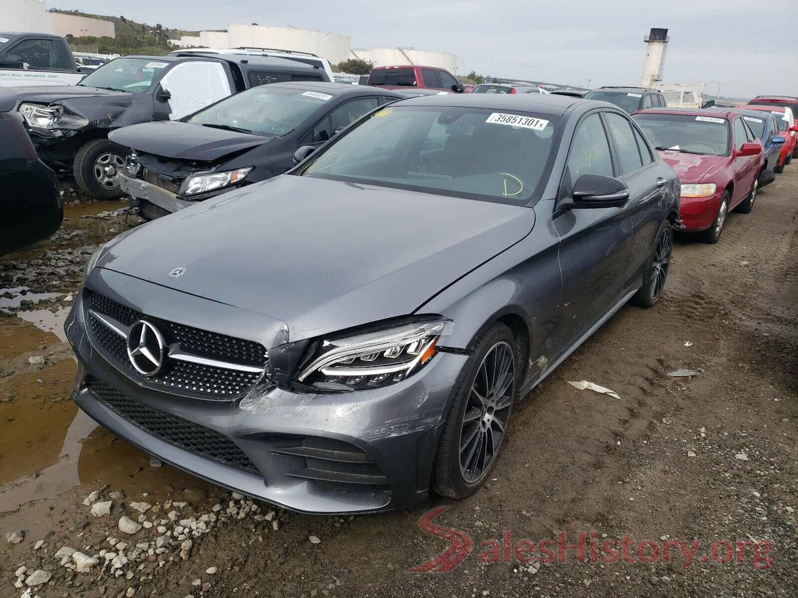 WDDWF8DBXKR505549 2019 MERCEDES-BENZ C CLASS