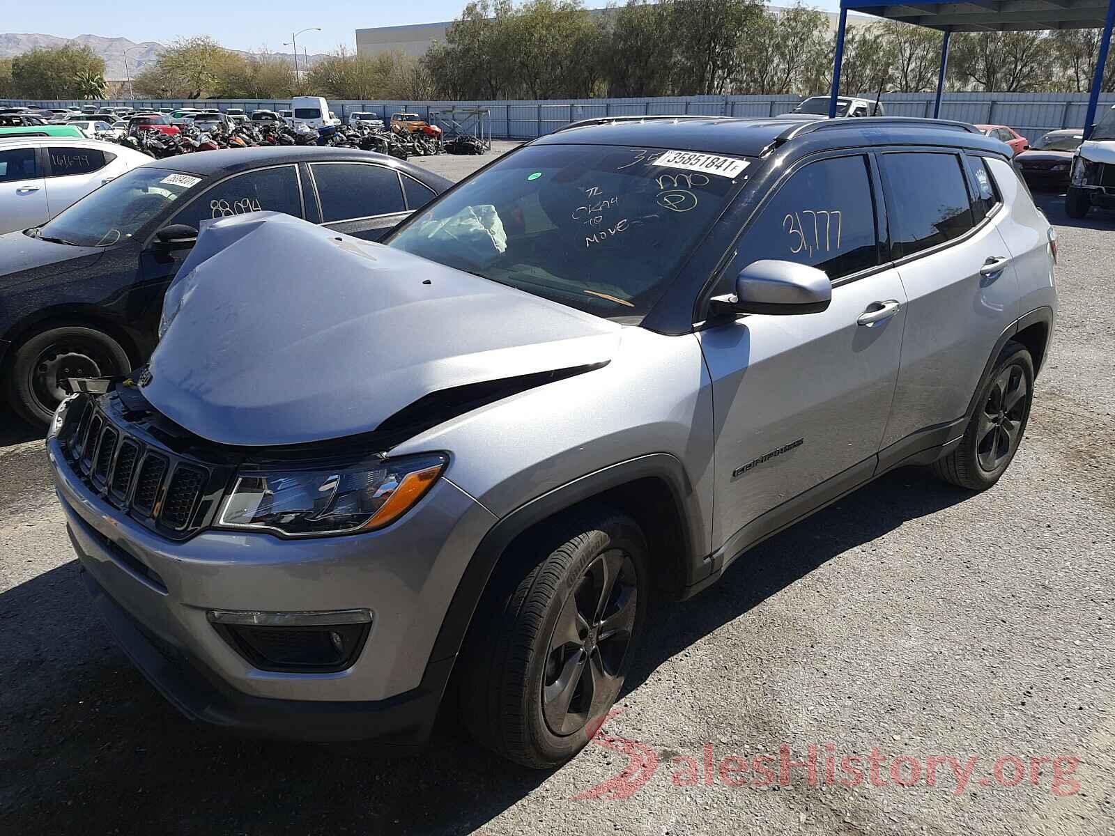 3C4NJCBB2JT495129 2018 JEEP COMPASS