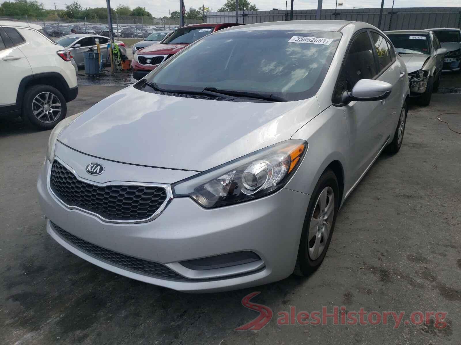 KNAFK4A6XG5441269 2016 KIA FORTE