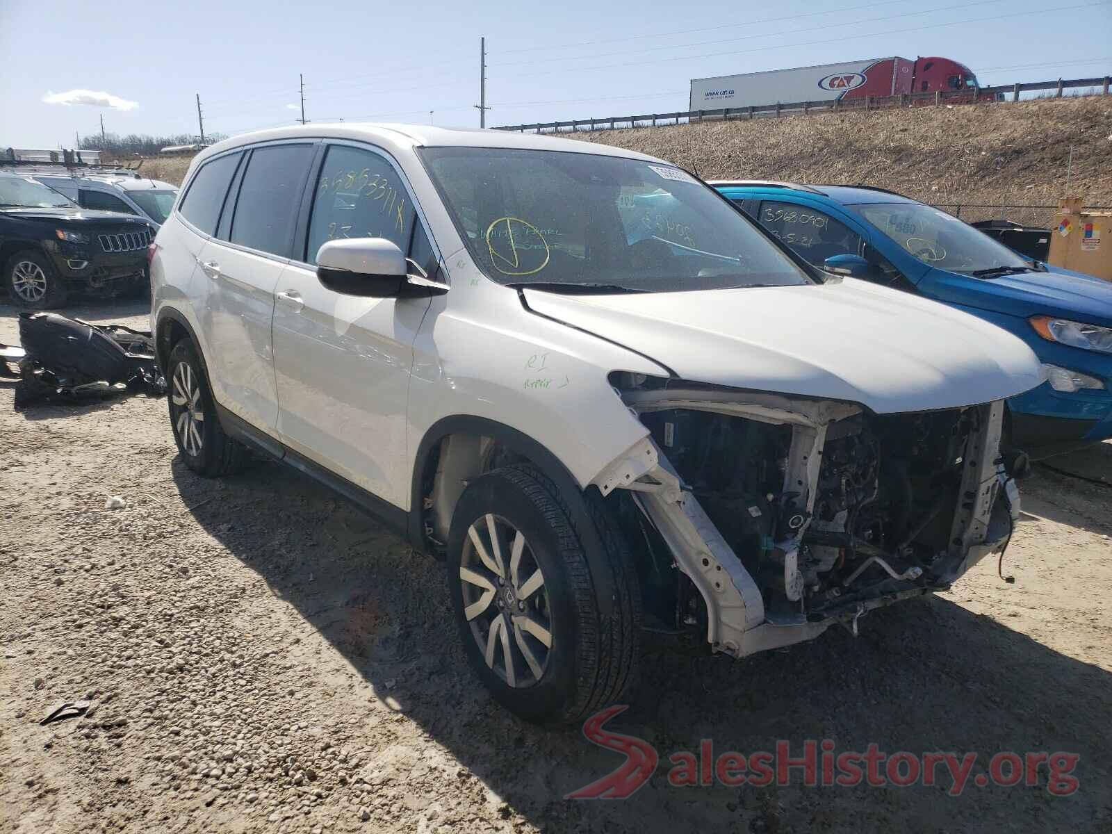 5FNYF6H59KB071870 2019 HONDA PILOT