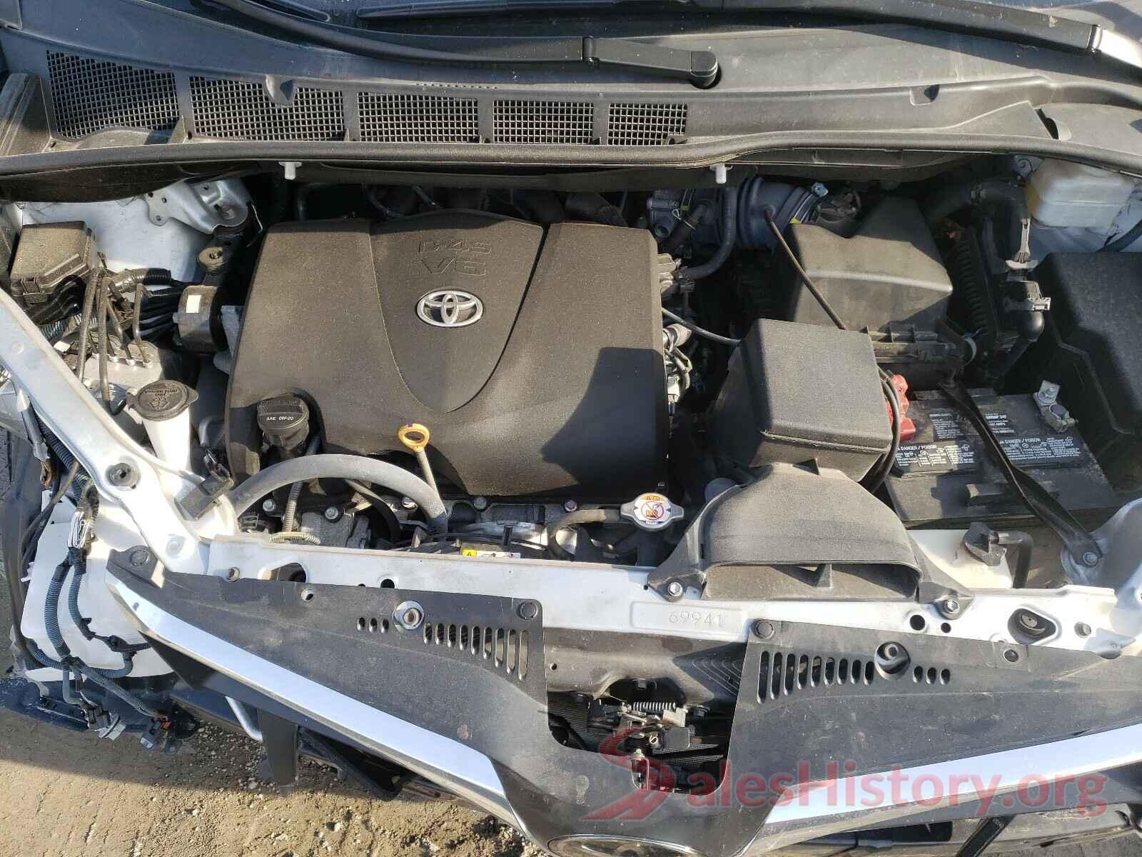 5TDKZ3DC9KS014791 2019 TOYOTA SIENNA