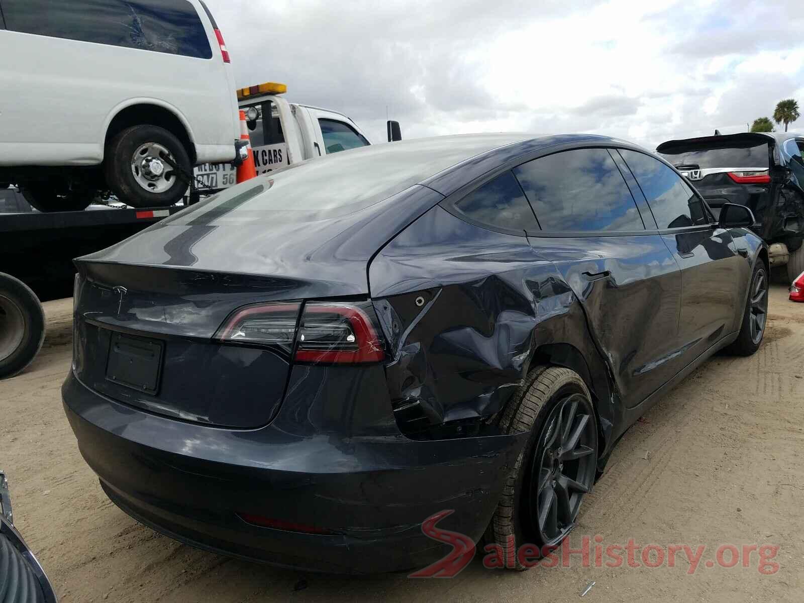 5YJ3E1EA2MF851648 2021 TESLA MODEL 3