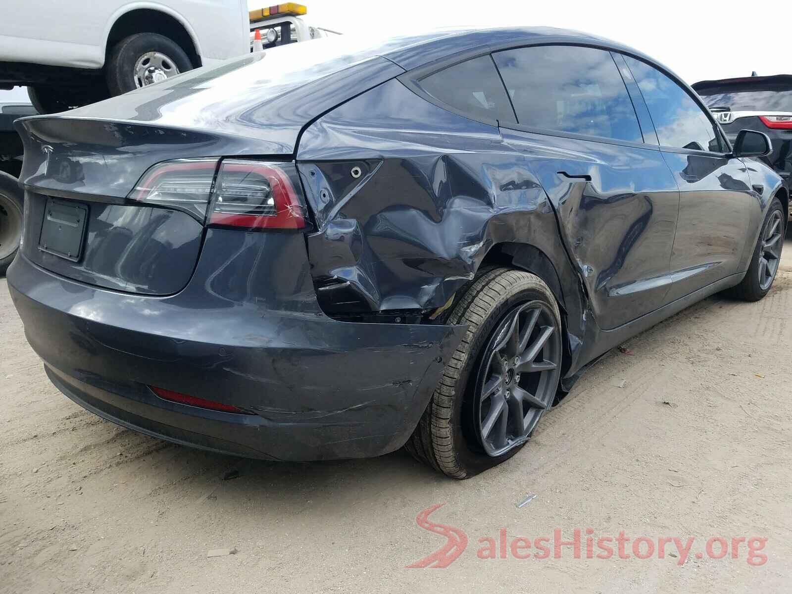 5YJ3E1EA2MF851648 2021 TESLA MODEL 3