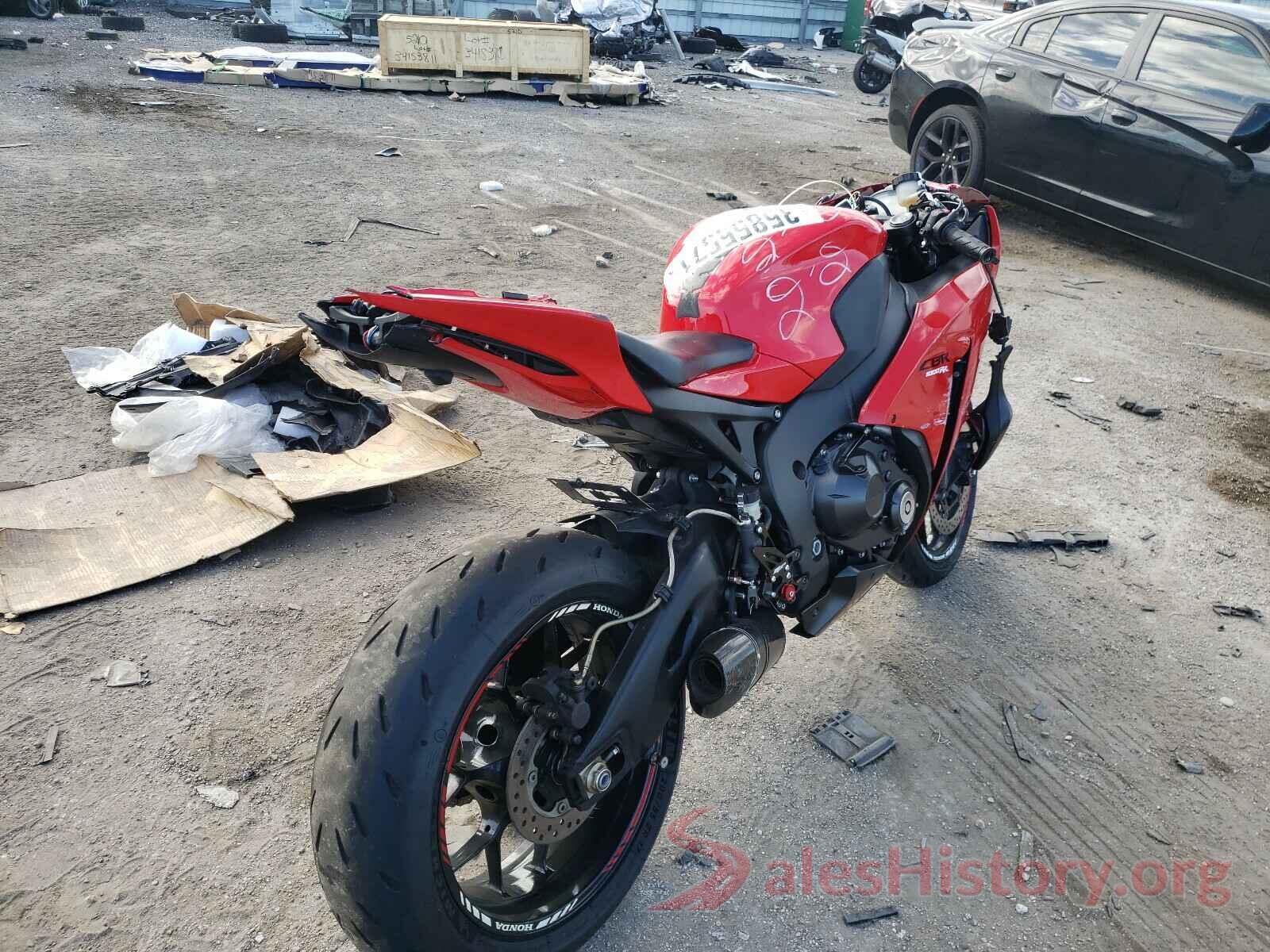 JH2SC5954EK600499 2014 HONDA CBR CYCLE