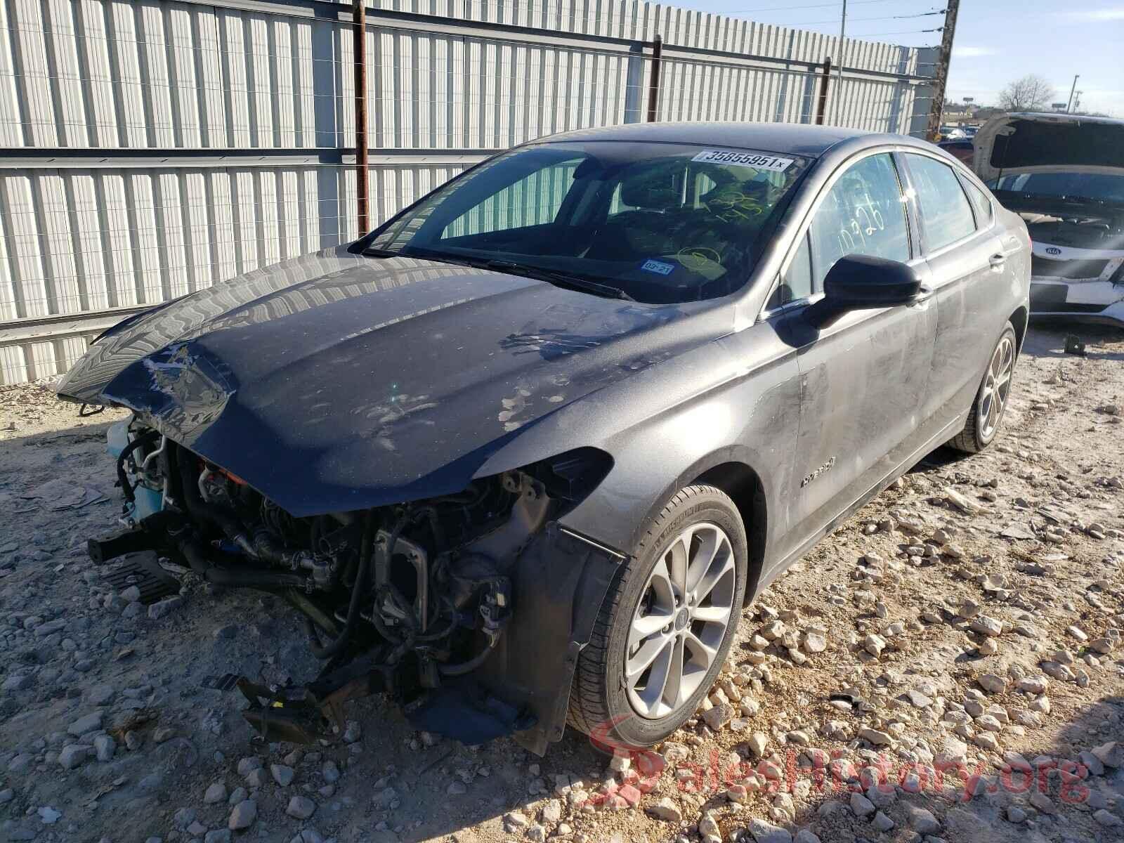 3FA6P0LU8KR132145 2019 FORD FUSION