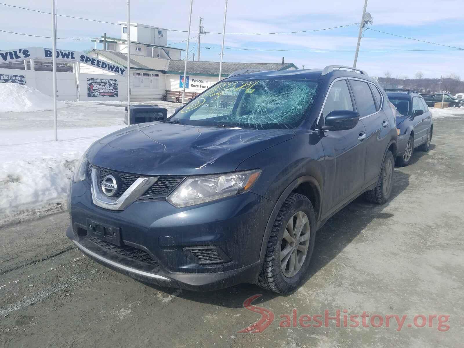 KNMAT2MV2GP603739 2016 NISSAN ROGUE